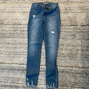 Super cute skinny jeans from JC Penny’s. Brand is Rewash